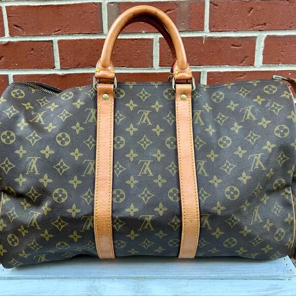 Louis Vuitton Monogram 1982 Vintage Keepall - Picture 1 of 6